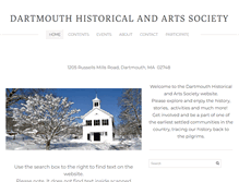 Tablet Screenshot of dartmouthhas.org